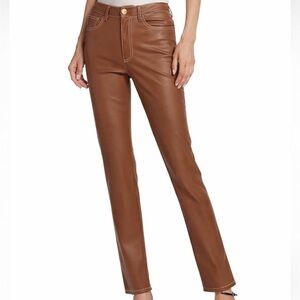 STAUD Faux Leather Pants